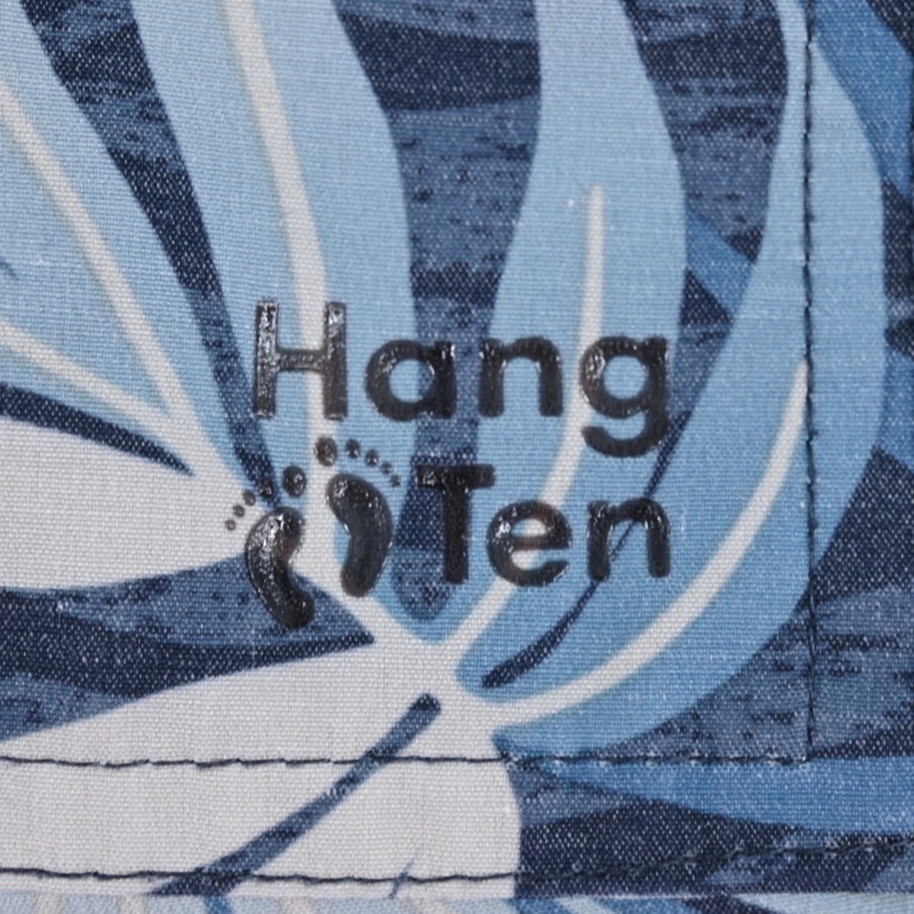 Hang Ten Men XL Hybrid Swim Trunks Tropical Palm Blue Lined Board Shorts Classic - Picture 3 of 16